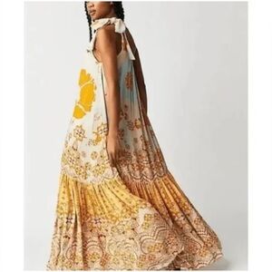 Free People Cote de Azur Maxi Dress (NWT)